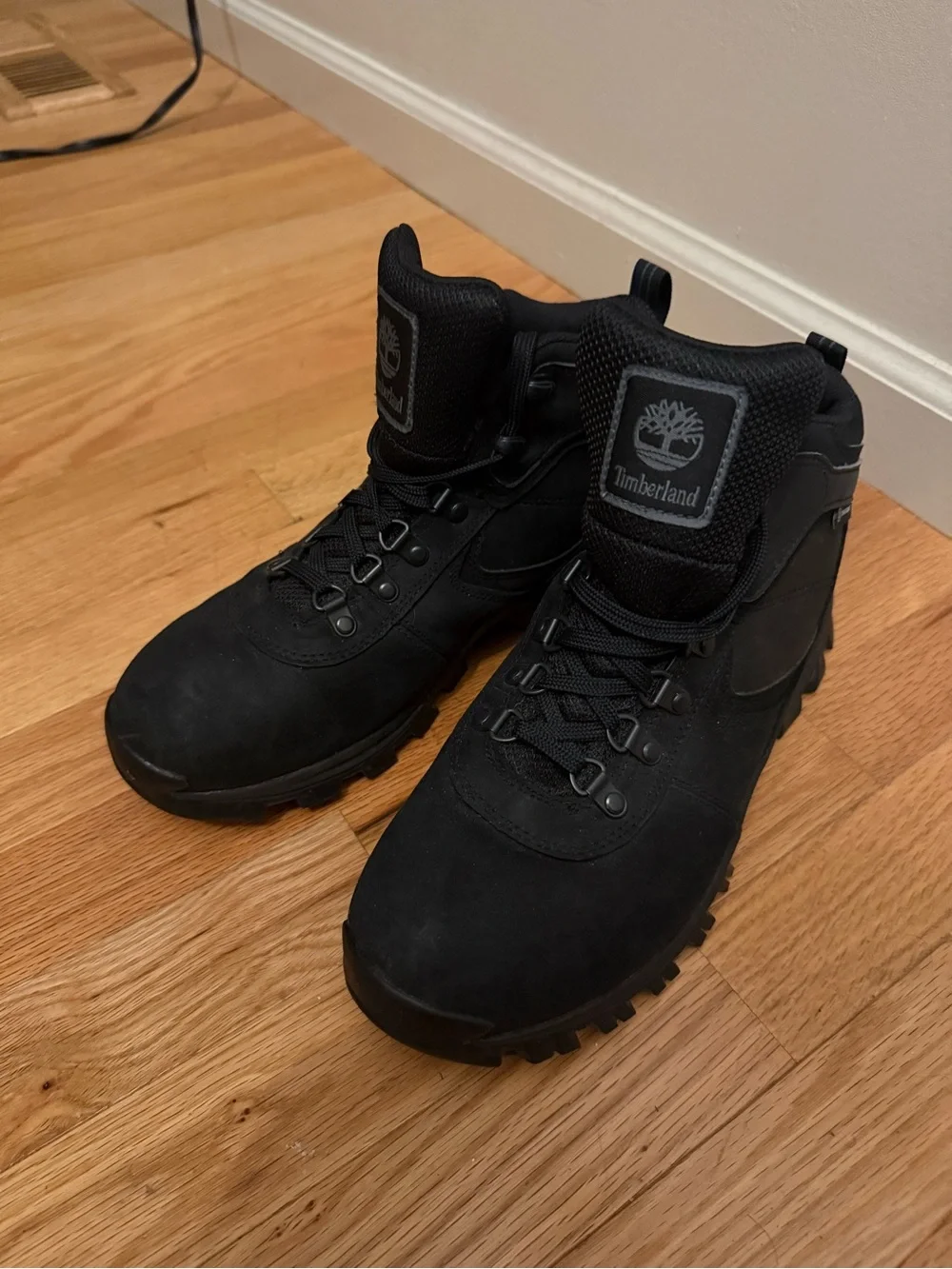 Timberland Black Men's Rugged Lace-Up Boots